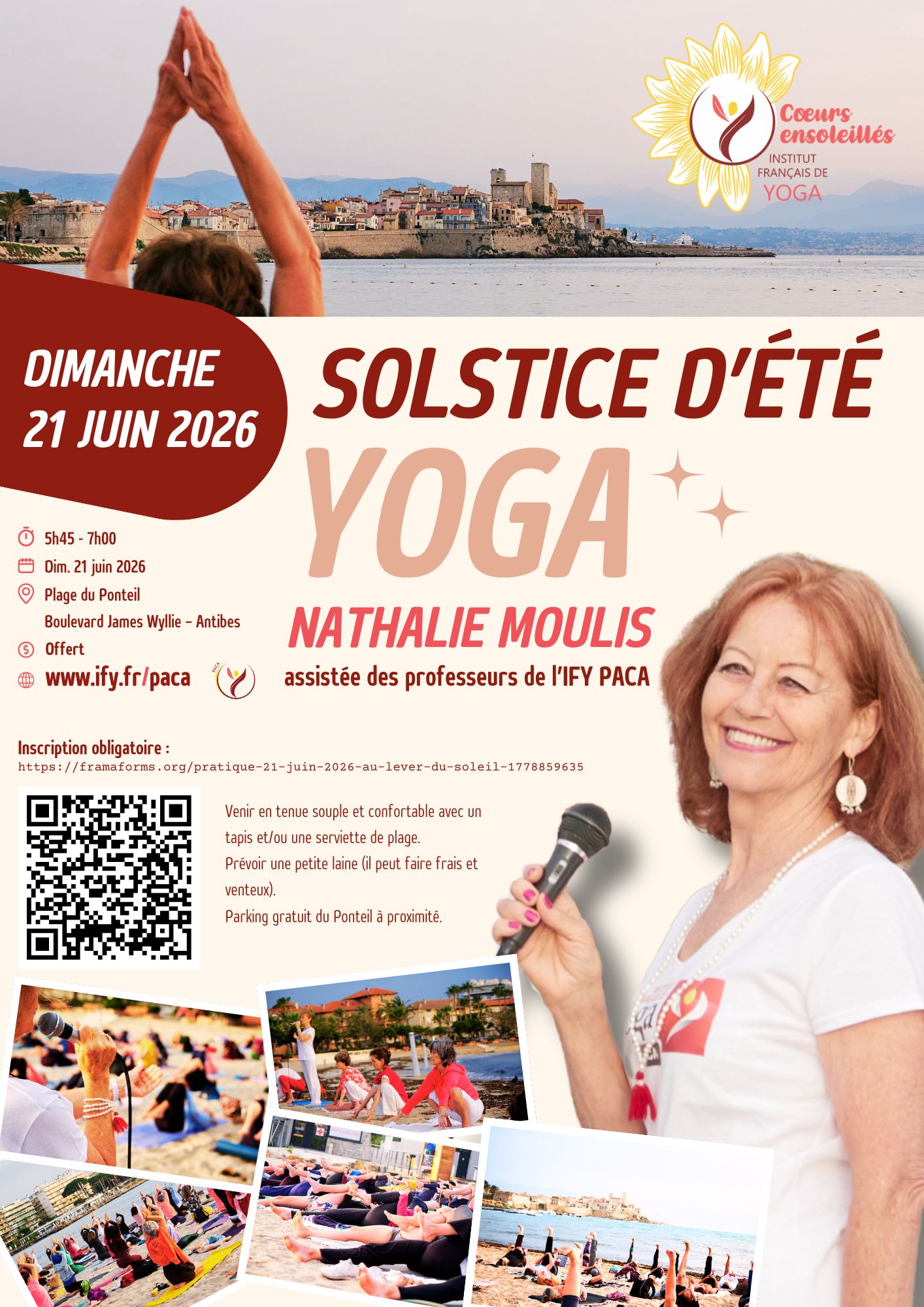 IFY - Séance au lever du soleil 21 juin 2026 – Antibes