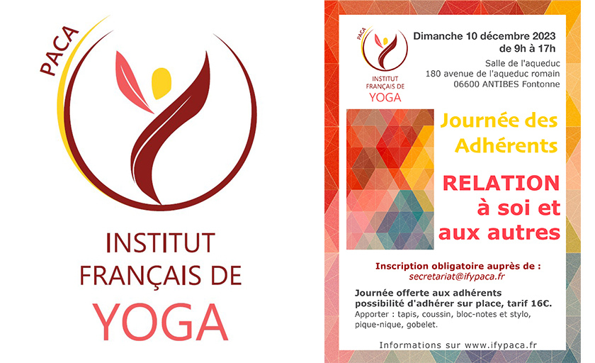 IFY - Journée des adhérents organisée par l’association régionale IFY PACA, le dimanche 10 décembre.