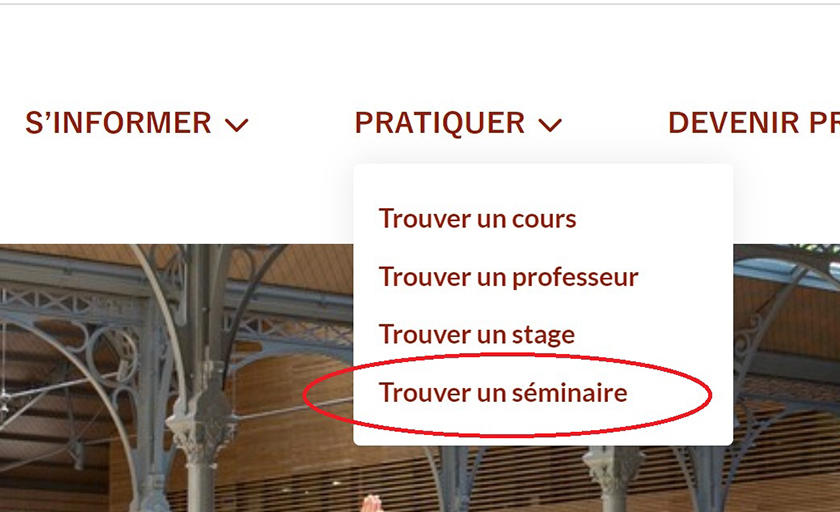 IFY - Les séminaires réservés aux Professeurs s’affichent maintenant sur le site vitrine.