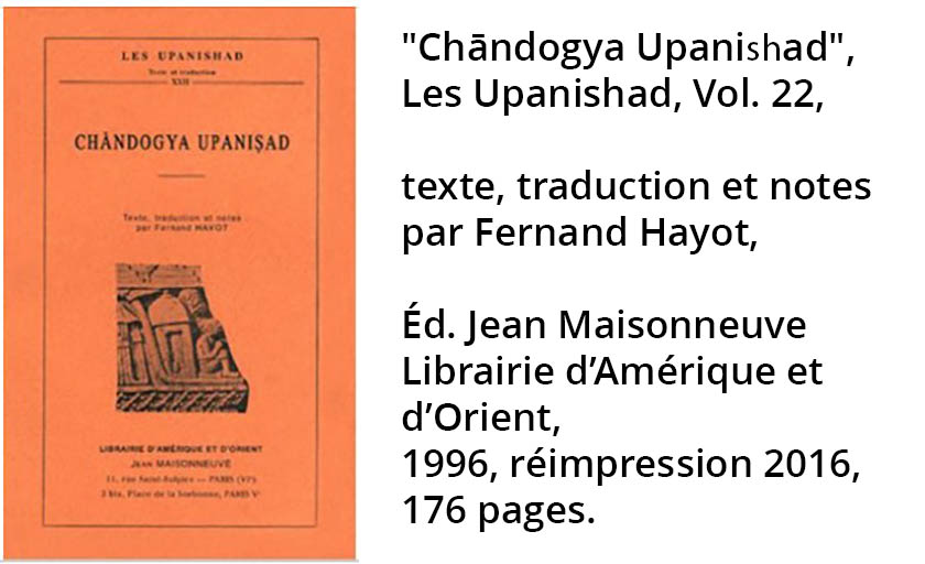 IFY - « Chāndogya Upaniṣad »