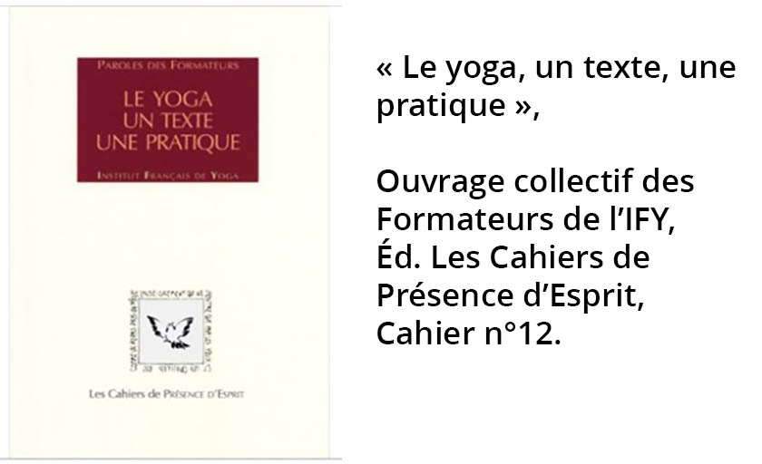 IFY - « Le yoga, un texte, une pratique »