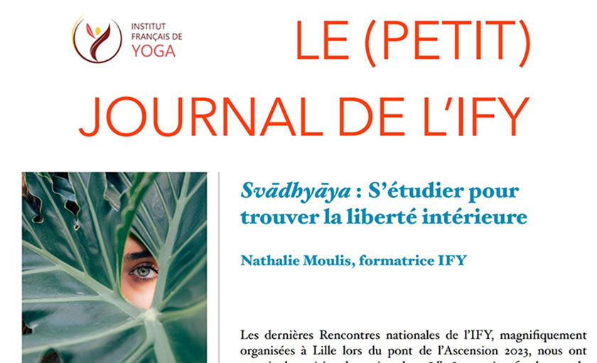 IFY - Le (petit) Journal de l’IFY du Printemps 2024 est envoyé.