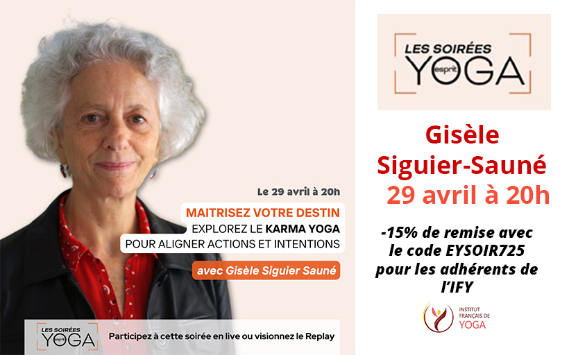 IFY - Soirée Esprit Yoga le 29 avril à 20h.